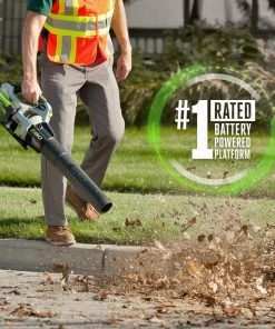 EGO Leaf Blowers POWER+ 530-CFM 56-volt 530-CFM Brushless Handheld Cordless Electric Leaf Blower 2.5 Ah (Battery & Charger Included) -Outdoor Tools Online Shop 16400843
