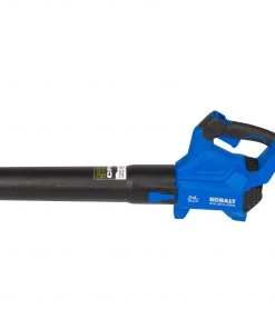 Kobalt Leaf Blowers 24-volt Max 500-CFM Brushless Handheld Cordless Electric Leaf Blower (Tool Only)