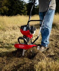 CRAFTSMAN Tillers & Cultivators C410 30-cc 4-cycle 12-in Forward-rotating Gas Cultivator -Outdoor Tools Online Shop 16595129