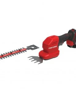 CRAFTSMAN Trimmers & Edgers 20-Volt Max 8-in Dual Cordless Electric Hedge Trimmer 1.5 Ah (Battery & Charger Included)