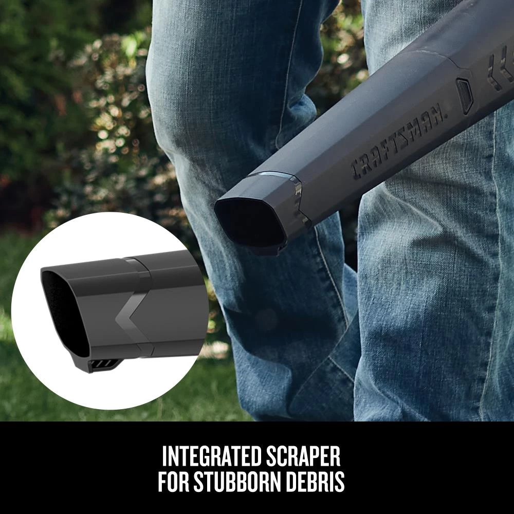 CRAFTSMAN Leaf Blowers 20-volt Max 200-CFM Handheld Cordless Electric Leaf Blower 2 Ah (Battery & Charger Included) 6 CRAFTSMAN Leaf Blowers 20-volt Max 200-CFM Handheld Cordless Electric Leaf Blower 2 Ah (Battery & Charger Included) - Image 6