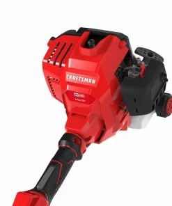 CRAFTSMAN Trimmers & Edgers WS2400 27-cc 2-Cycle 18-in Straight Shaft Gas String Trimmer with Attachment Capable and Edger Capable -Outdoor Tools Online Shop 17486673