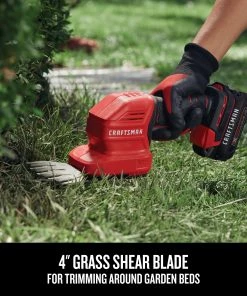 CRAFTSMAN Trimmers & Edgers 20-Volt Max 8-in Dual Cordless Electric Hedge Trimmer 1.5 Ah (Battery & Charger Included) -Outdoor Tools Online Shop 17851974