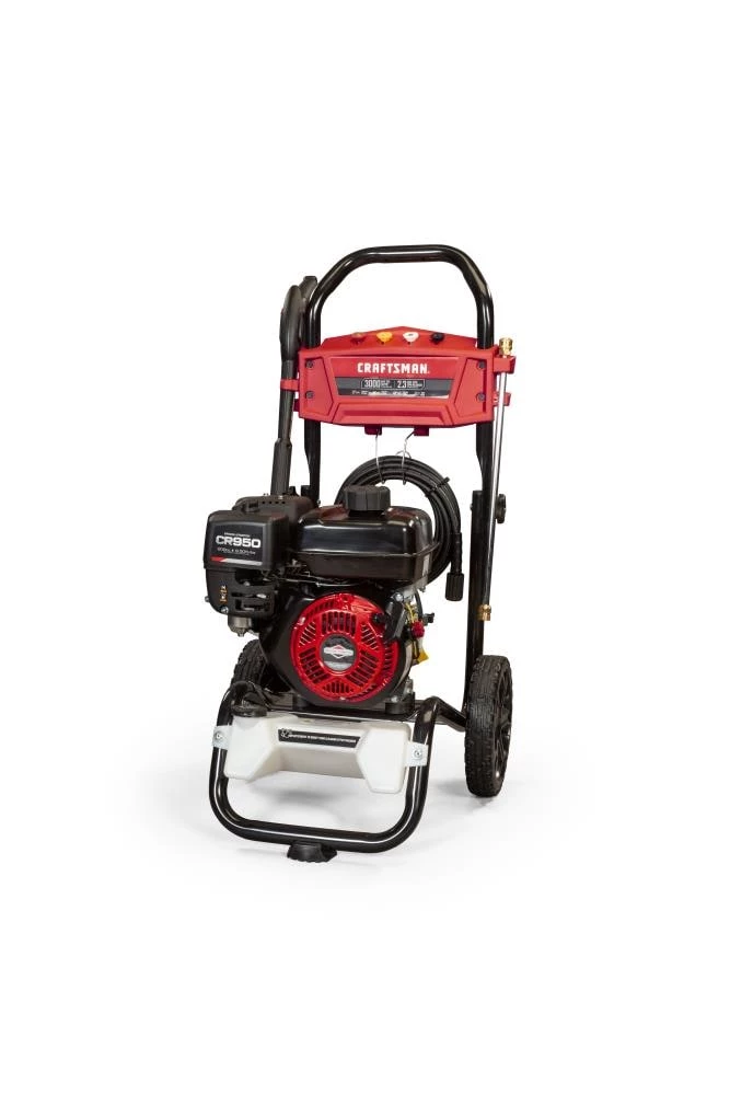 CRAFTSMAN Pressure Washers 3000-PSI 2.3-GPM Cold Water Gas Pressure Washer with Briggs & Stratton CARB 1 CRAFTSMAN Pressure Washers 3000-PSI 2.3-GPM Cold Water Gas Pressure Washer with Briggs & Stratton CARB