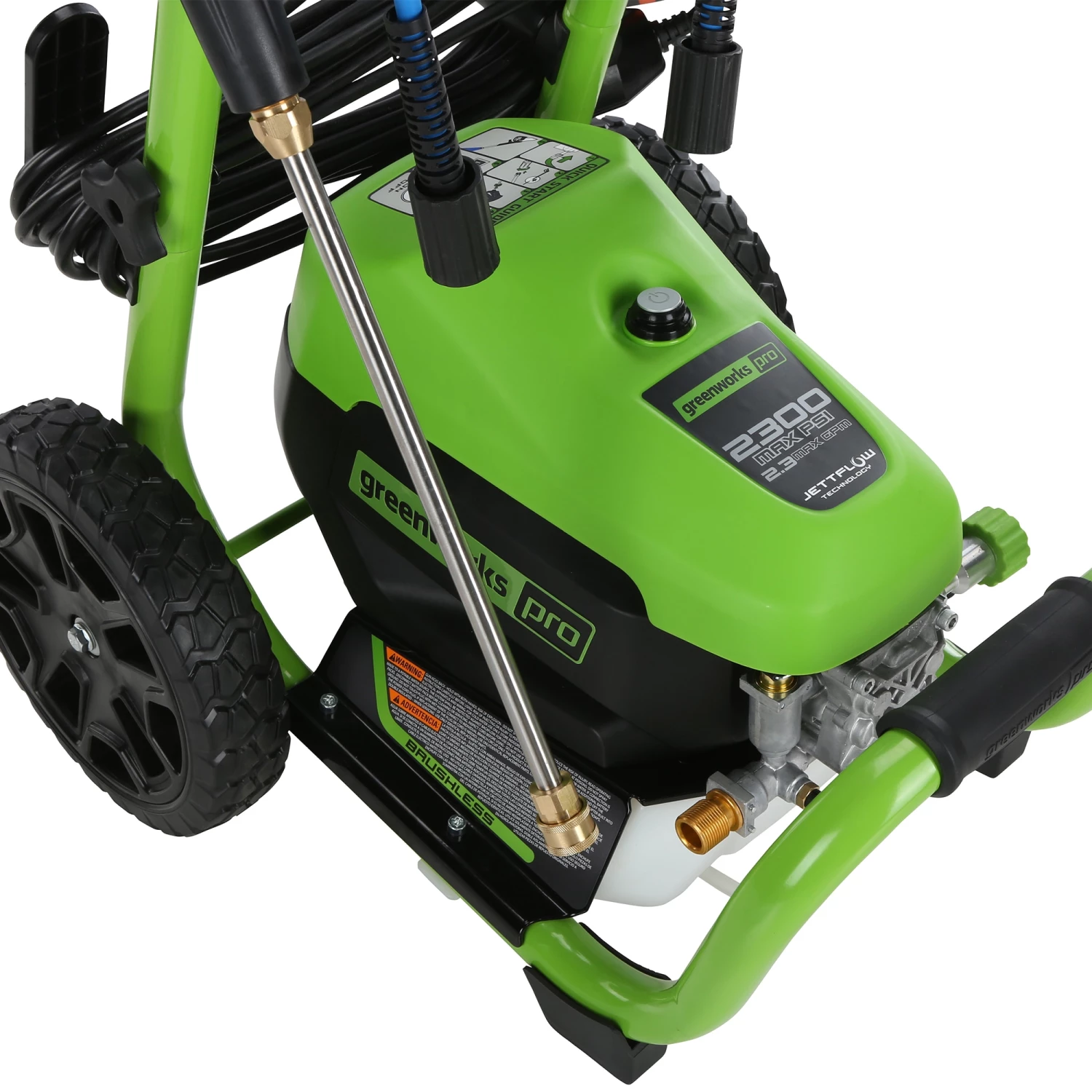 Greenworks Pro Pressure Washers 2300-PSI 2.3-GPM Cold Water Electric Pressure Washer 7 Greenworks Pro Pressure Washers 2300-PSI 2.3-GPM Cold Water Electric Pressure Washer - Image 7