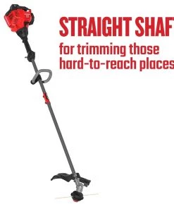 CRAFTSMAN Trimmers & Edgers WS2200 25-cc 2-Cycle 17-in Straight Shaft Gas String Trimmer with Attachment Capable and Edger Capable