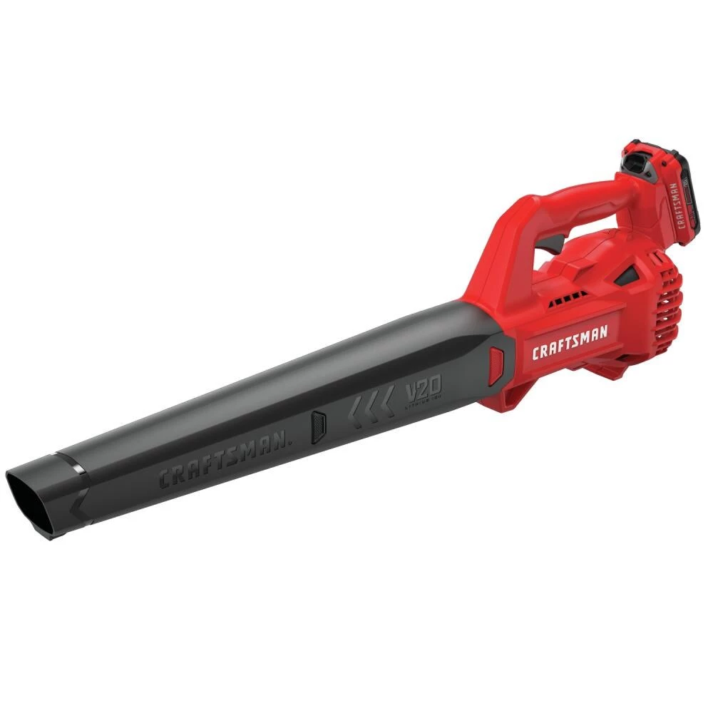 CRAFTSMAN Leaf Blowers 20-volt Max 200-CFM Handheld Cordless Electric Leaf Blower 2 Ah (Battery & Charger Included) 9 CRAFTSMAN Leaf Blowers 20-volt Max 200-CFM Handheld Cordless Electric Leaf Blower 2 Ah (Battery & Charger Included) - Image 9