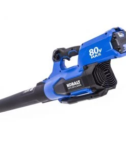 Kobalt Leaf Blowers 80-volt Max 630-CFM Brushless Handheld Cordless Electric Leaf Blower 2.5 Ah (Battery & Charger Included) -Outdoor Tools Online Shop 41718127