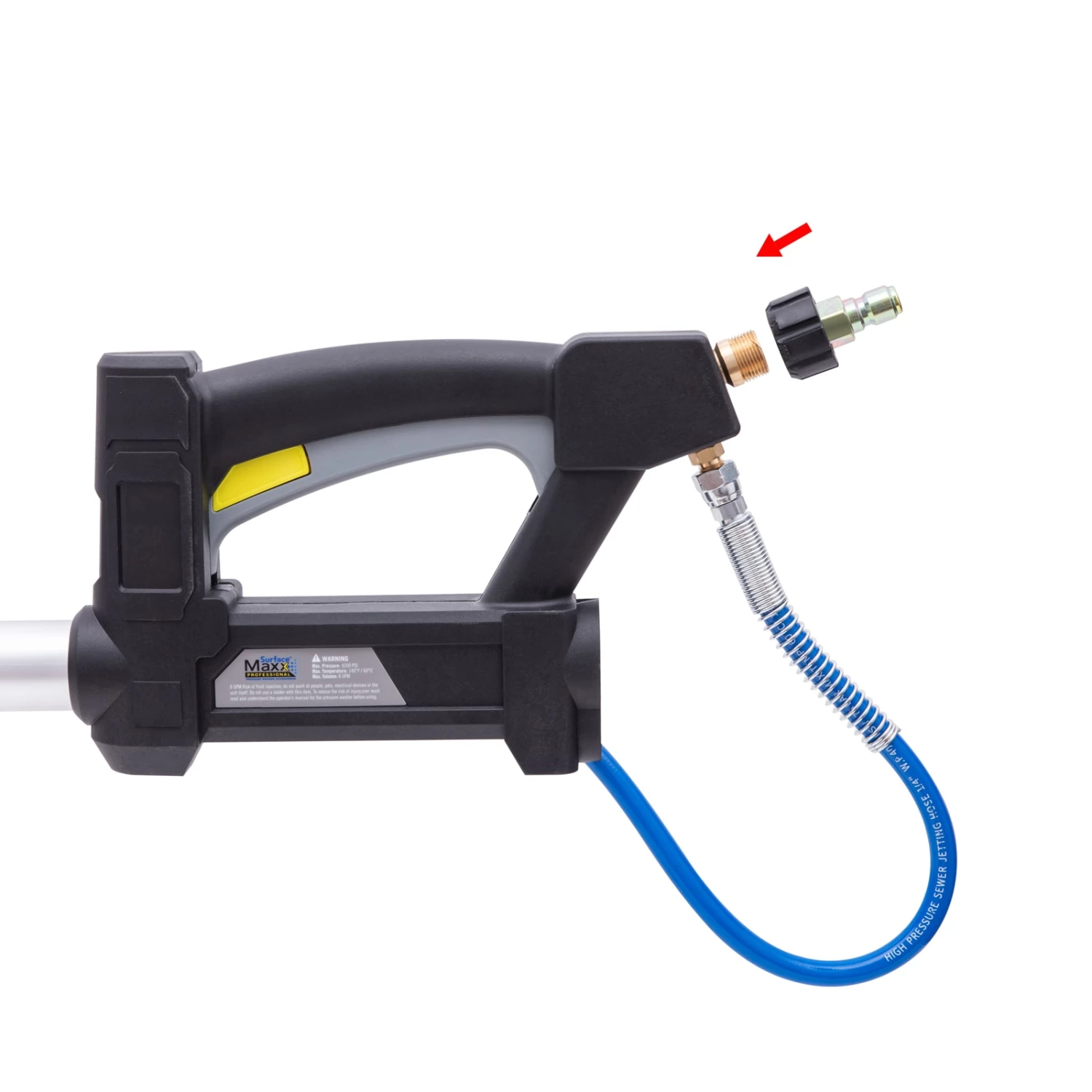 SurfaceMaxx Pro Pressure Washers 18-ft 4200-PSI Plastic Pressure Washer Telescoping Wand 7 SurfaceMaxx Pro Pressure Washers 18-ft 4200-PSI Plastic Pressure Washer Telescoping Wand - Image 7