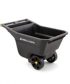 Gorilla Carts Wheelbarrows & Yard Carts 5-cu ft Plastic Yard Cart -Outdoor Tools Online Shop 42044742