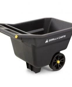 Gorilla Carts Wheelbarrows & Yard Carts 5-cu ft Plastic Yard Cart -Outdoor Tools Online Shop 42044745 scaled