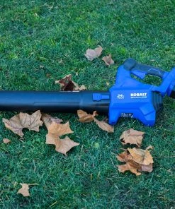 Kobalt Leaf Blowers 24-volt Max 500-CFM Brushless Handheld Cordless Electric Leaf Blower 4 Ah (Battery & Charger Included) -Outdoor Tools Online Shop 42186950
