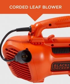 BLACK+DECKER Leaf Blowers 9-Amp 450-CFM 140-MPH Corded Electric Leaf Blower -Outdoor Tools Online Shop 42427318
