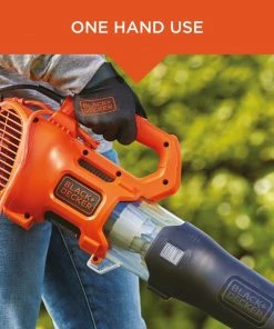 BLACK+DECKER Leaf Blowers 9-Amp 450-CFM 140-MPH Corded Electric Leaf Blower -Outdoor Tools Online Shop 42427319