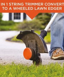 BLACK+DECKER Trimmers & Edgers EASYFEED 20-Volt Max 12-in Straight Cordless String Trimmer With Edger Capable (Battery Included) -Outdoor Tools Online Shop 42511009