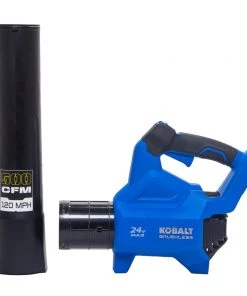 Kobalt Leaf Blowers 24-volt Max 500-CFM Brushless Handheld Cordless Electric Leaf Blower (Tool Only) -Outdoor Tools Online Shop 42554775