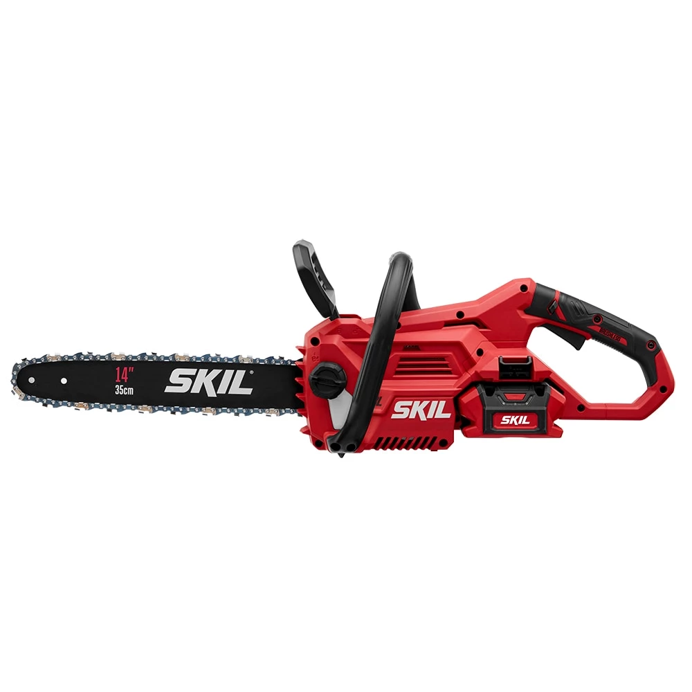 SKIL Chainsaws & Pole Saws 40-volt 14-in Brushless Cordless Electric Chainsaw 2.5 Ah (Battery & Charger Included) 9 SKIL Chainsaws & Pole Saws 40-volt 14-in Brushless Cordless Electric Chainsaw 2.5 Ah (Battery & Charger Included) - Image 9