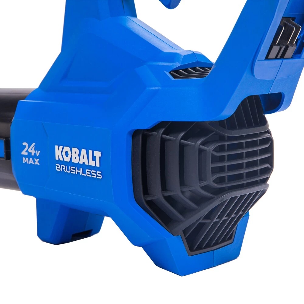 Kobalt Leaf Blowers 24-volt 500-CFM Brushless Handheld Cordless Electric Leaf Blower 4 Ah (Battery & Charger Included) 7 Kobalt Leaf Blowers 24-volt 500-CFM Brushless Handheld Cordless Electric Leaf Blower 4 Ah (Battery & Charger Included) - Image 7