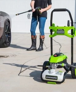 Greenworks Pressure Washers 1800 PSI 1.1-Gallon Cold Water Electric Pressure Washer -Outdoor Tools Online Shop 42708331