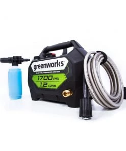 Greenworks Pressure Washers 1700-PSI 1.2-GPM Cold Water Electric Pressure Washer -Outdoor Tools Online Shop 42708332