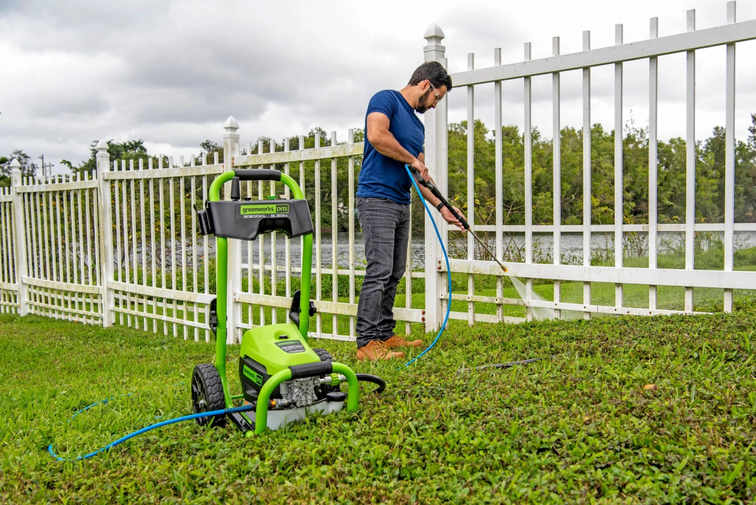 Greenworks Pro Pressure Washers 2300-PSI 2.3-GPM Cold Water Electric Pressure Washer 12 Greenworks Pro Pressure Washers 2300-PSI 2.3-GPM Cold Water Electric Pressure Washer - Image 12