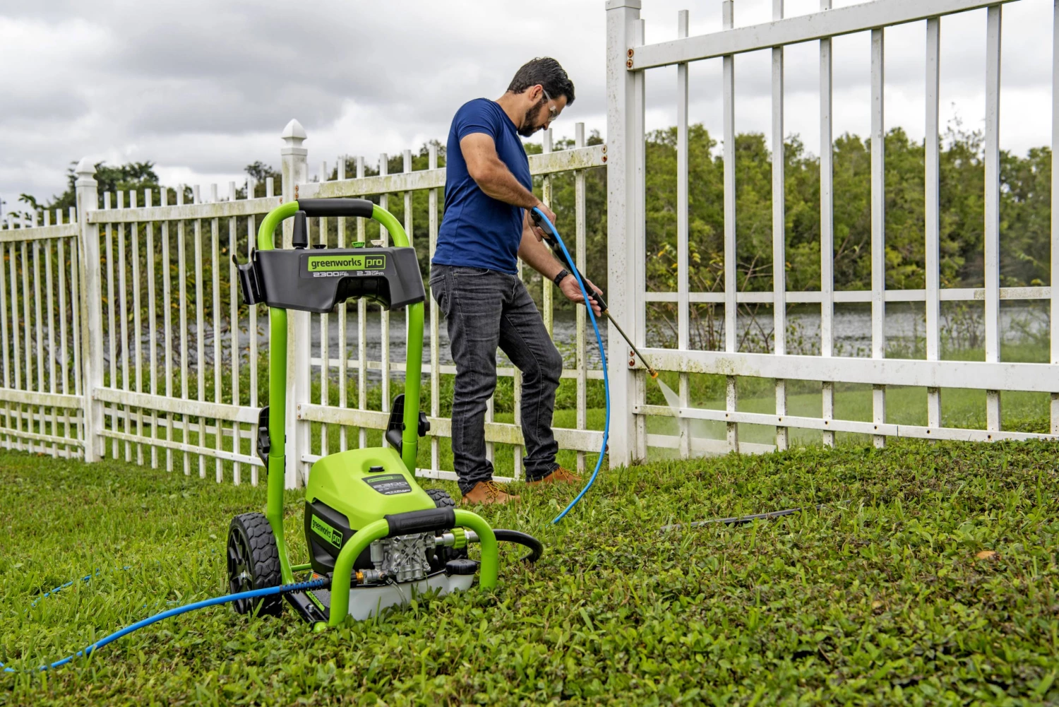 Greenworks Pro Pressure Washers 2300-PSI 2.3-GPM Cold Water Electric Pressure Washer 14 Greenworks Pro Pressure Washers 2300-PSI 2.3-GPM Cold Water Electric Pressure Washer - Image 14