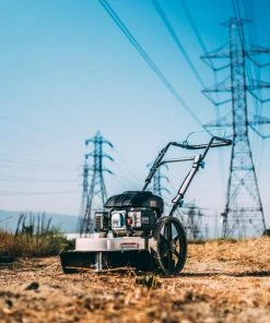 Pulsar Products Trimmers & Edgers Pulsar 22” Cutting Swath Gas-Powered Walk Behind String Trimmer with Adjustable Height Settings -Outdoor Tools Online Shop 43523528