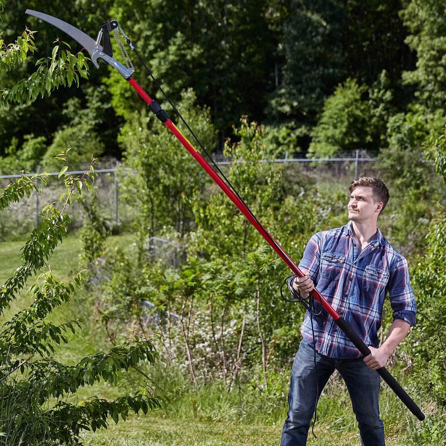 Corona Chainsaws & Pole Saws 16-ft Fiberglass Pass-thru Pole Pruner 3 Corona Chainsaws & Pole Saws 16-ft Fiberglass Pass-thru Pole Pruner - Image 3