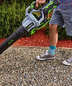 EGO Leaf Blowers POWER+ 56-volt 650-CFM Brushless Handheld Cordless Electric Leaf Blower 5 Ah (Battery & Charger Included) -Outdoor Tools Online Shop 44113606