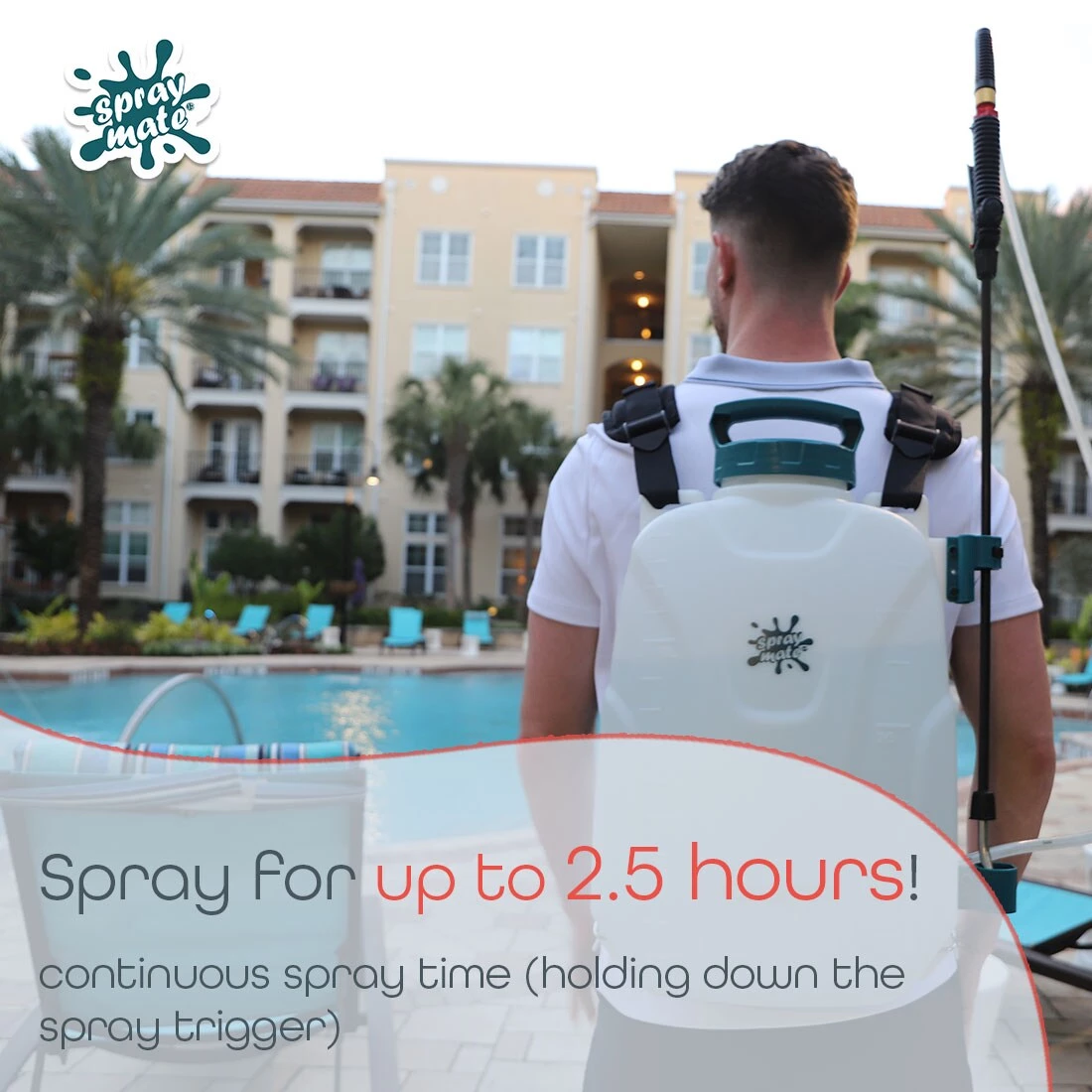 SprayMate Spreaders & Sprayers 4-Gallon Plastic Backpack Sprayer 3 SprayMate Spreaders & Sprayers 4-Gallon Plastic Backpack Sprayer - Image 3