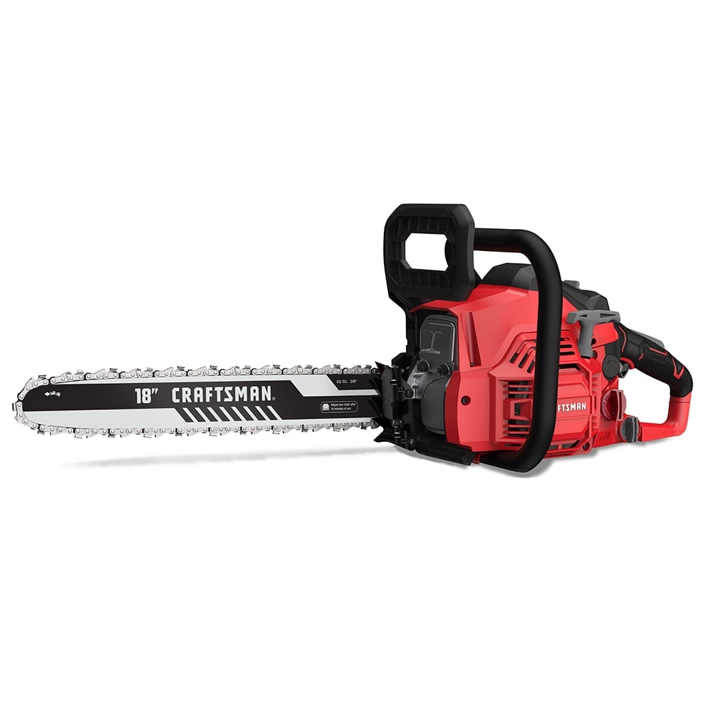 CRAFTSMAN Chainsaws & Pole Saws 18-in Gas Chainsaw 1 CRAFTSMAN Chainsaws & Pole Saws 18-in Gas Chainsaw
