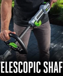 EGO Trimmers & Edgers POWER+ POWERLOAD with LINE IQ 56-volt 16-in Telescopic Cordless String Trimmer (Battery Included) -Outdoor Tools Online Shop 46418085