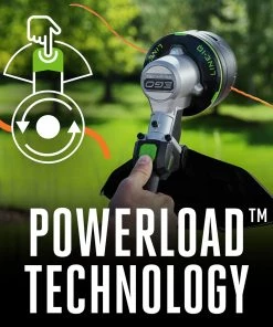 EGO Trimmers & Edgers POWER+ POWERLOAD with LINE IQ 56-volt 16-in Telescopic Cordless String Trimmer (Battery Included) -Outdoor Tools Online Shop 46418096