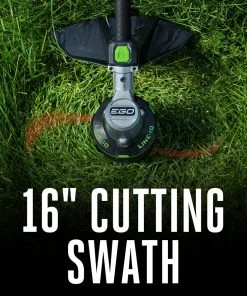 EGO Trimmers & Edgers POWER+ POWERLOAD with LINE IQ 56-volt 16-in Telescopic Cordless String Trimmer (Battery Included) -Outdoor Tools Online Shop 46418099